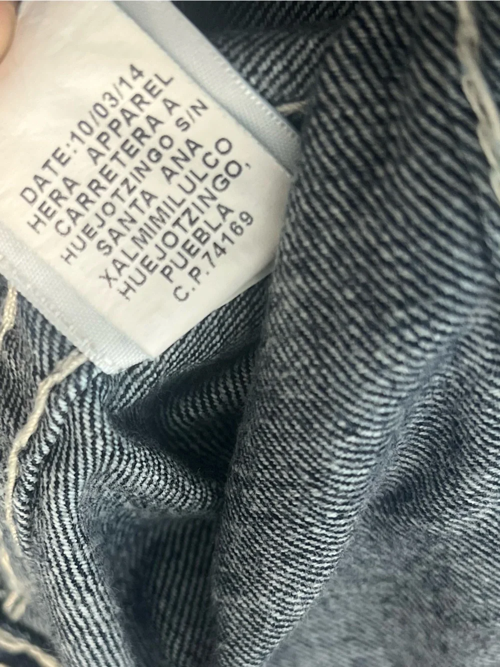 2014 True Religion Blue Distressed Jeans